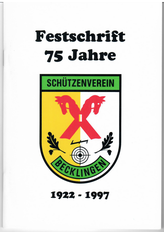 Festschrift 75 Jahre Sschützenverein Becklingen